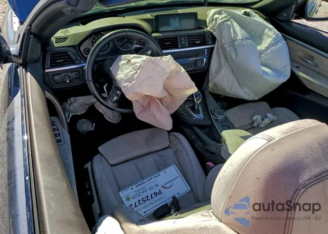 2016 BMW 435 I z USA, uszkodzony, nr VIN WBA3T3C5XG5A41665